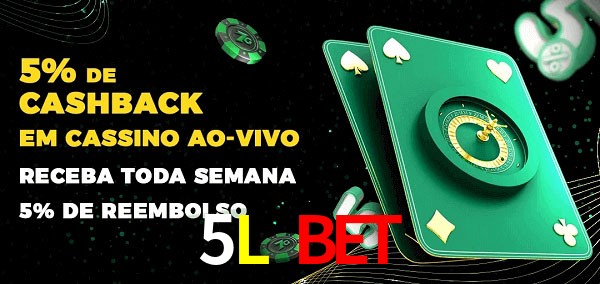 Promoções do cassino ao Vivo 5L Bet